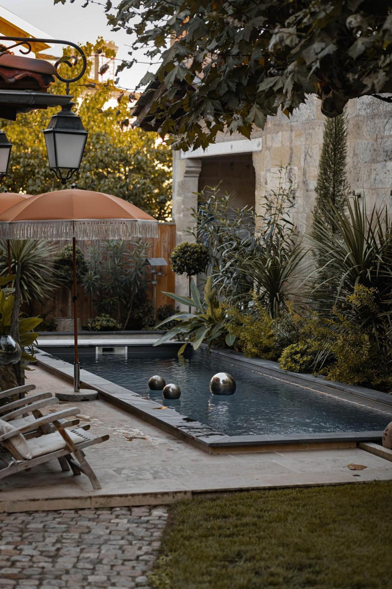Demeure privée d'hôtes, piscine&spa Libourne, Saint-Emilion Esterno foto